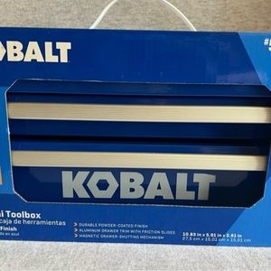 Kobalt mini toolbox-blue